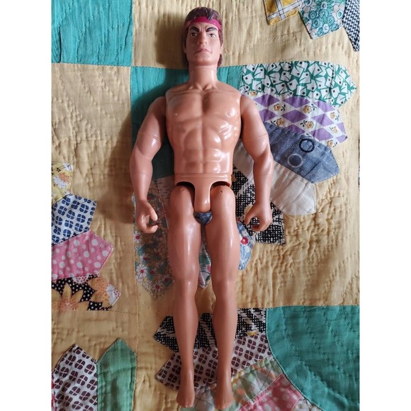 1992 GI Joe Hasbro Pawtucket 12" Tall Action Figure Doll Headband W/Flaws - Picture 5 of 9